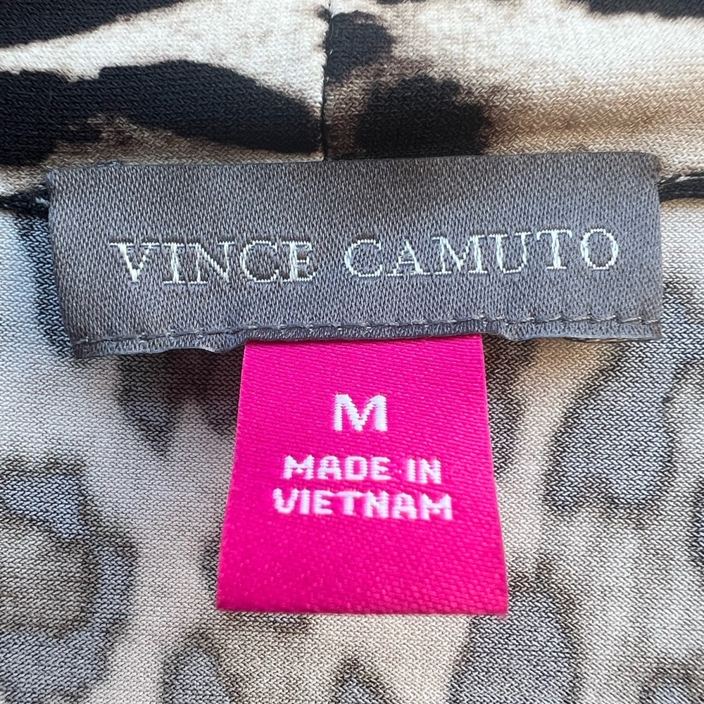 Vince Camuto animal print cardigan/kimono Size M